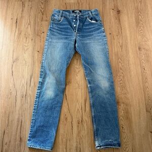 Reformation x Levis Straight Leg Jeans